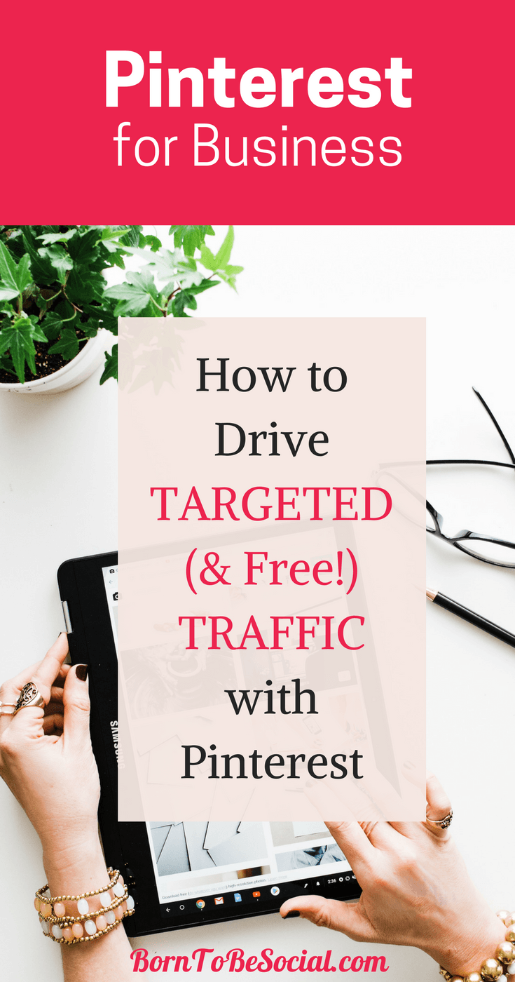 Build a Pinterest Profile that Drives TARGETED (& Free!) SITE TRAFFIC.  Learn how to increase traffic to your website with these Pinterest Marketing Tips. Pinterest Marketing Strategies that will attract your ideal client and send you highly targeted traffic. | via @BornToBeSocial, Pinterest Marketing & Consulting | Pinterest for Business #ExpertPinterest #PinterestForBusiness #PinterestMarketingTips #Pinterest