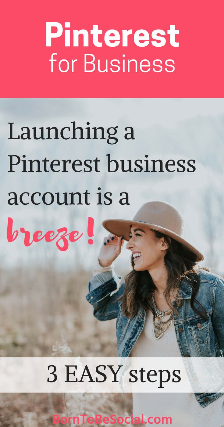 HOW TO CREATE YOUR PINTEREST BUSINESS ACCOUNT IN 3 EASY STEPS - If you have a Pinterest account that you use for business, a Pinterest Business Account is essential. It’s free to use and offers valuable insights and additional functionality. It’s super easy to create or convert. Let's go! | via @BornToBeSocial - Pinterest Marketing for Entrepreneurs & Businesses | Conversion Focused Pinterest Marketing | Coaching & Consulting