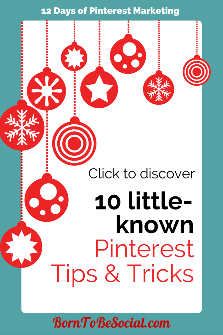 10 Little-known Pinterest Tips & Tricks - Click to discover!