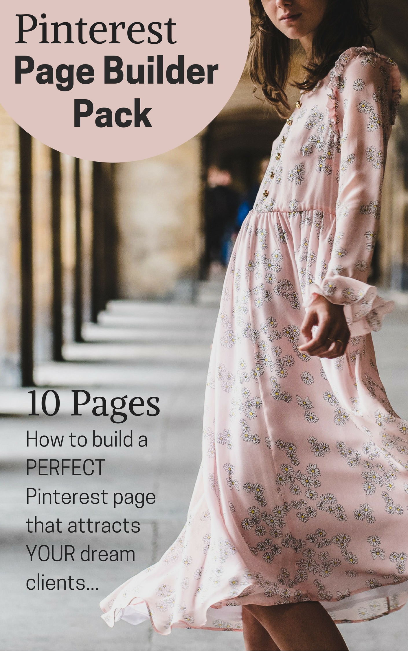 Pinterest for Business Page Builder Pack! A 10-page guide to help you build a Pinterest page that will attract your perfect clients and get more traffic to your website | BornToBeSocial.com - Pinterest Marketing & Consulting